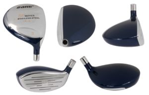 Bang Spring Face Stainless Steel Blue Fairway Wood Heads