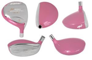 Bang Spring Face Stainless Steel Pink Fairway Wood Heads