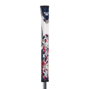 Super Stroke Zenergy Pistol GT 1.0 Putter Grip (Camo Red/White/Blue)