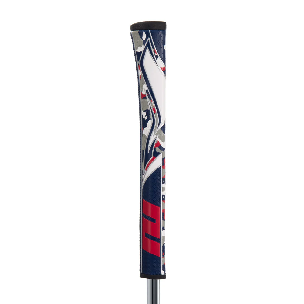 Super Stroke Zenergy Pistol GT 2.0 Putter Grip (Camo Red/White/Blue) - Image 3