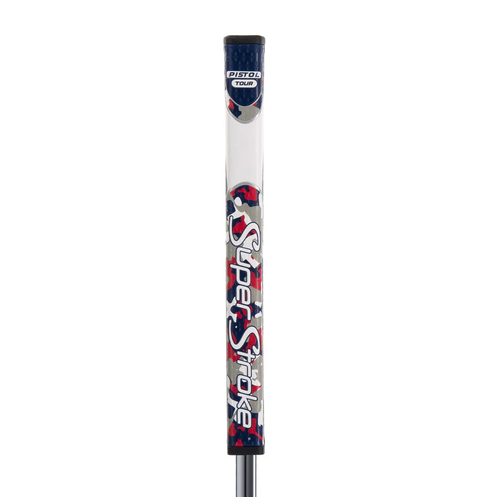 Super Stroke Zenergy Pistol GT TOUR Putter Grip (Camo Red/White/Blue) - Image 5