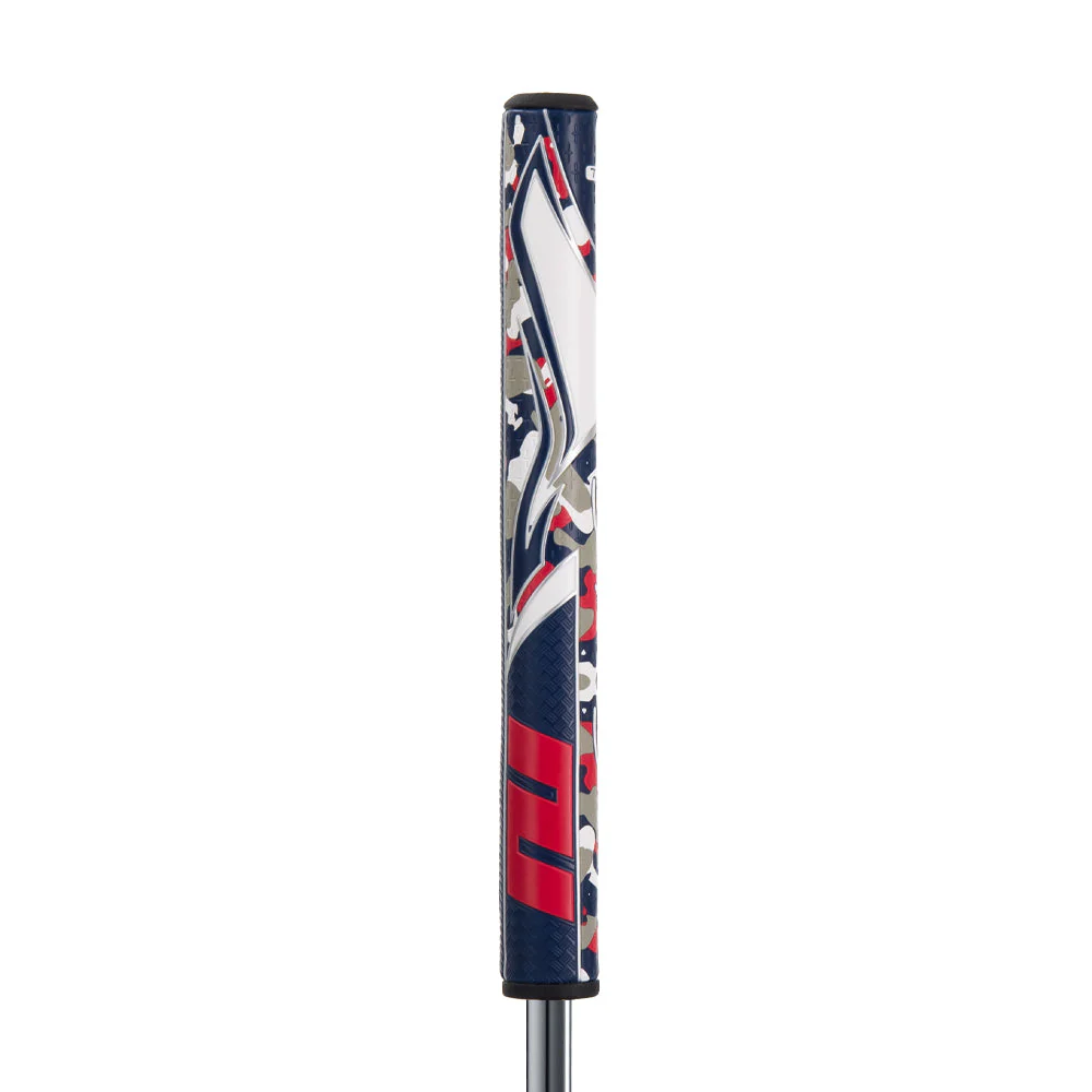 Super Stroke Zenergy Tour 2.0 Putter Grip (Camo Red/White/Blue) - Image 2