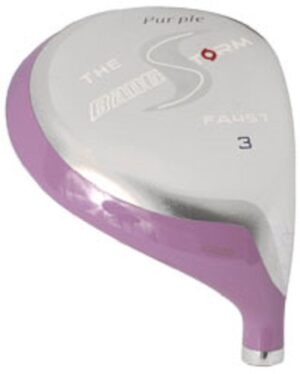 The BangStorm OffSet Purple Fairway Wood, Maraging Steel