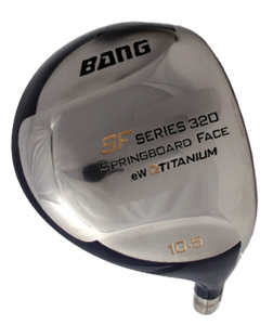 Spring Face Titanium Driver 320cc Blue - Image 2