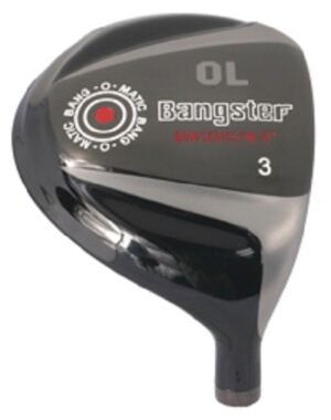 Bang-O-Matic Bangster Fairway Wood, Maraging Steel TICN Black