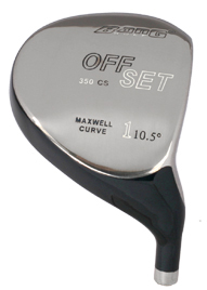 Maxwell Curve OffSet Titanium Driver 350cc Blue
