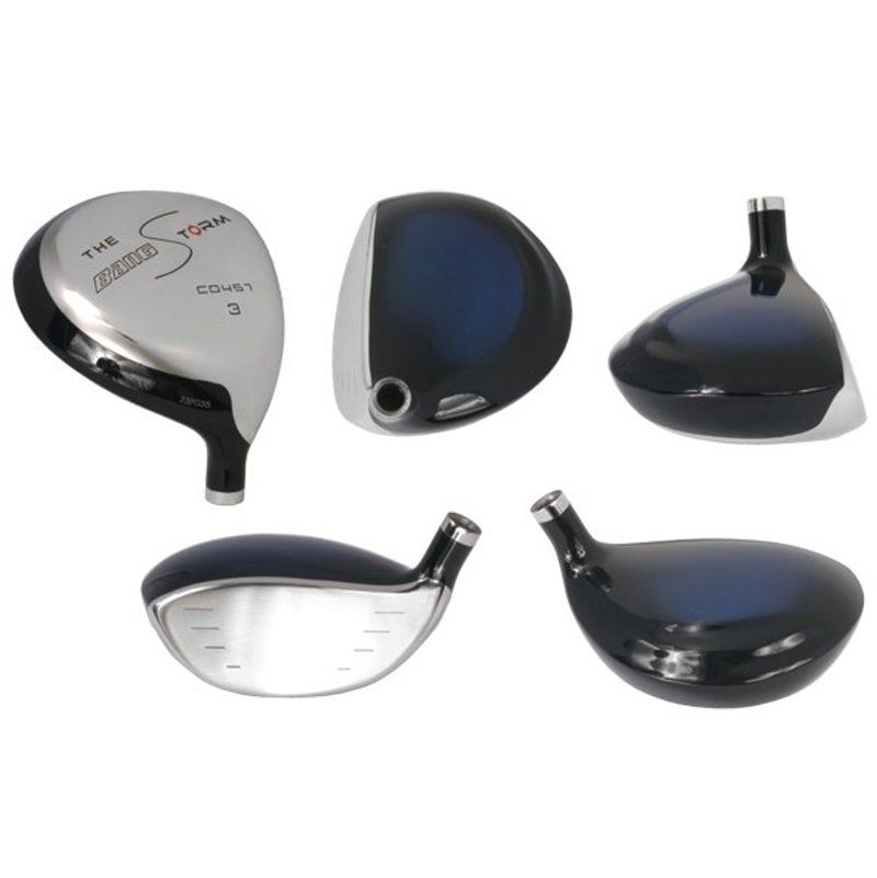 The BangStorm OffSet Fairway Wood, Maraging Steel Black/Blue