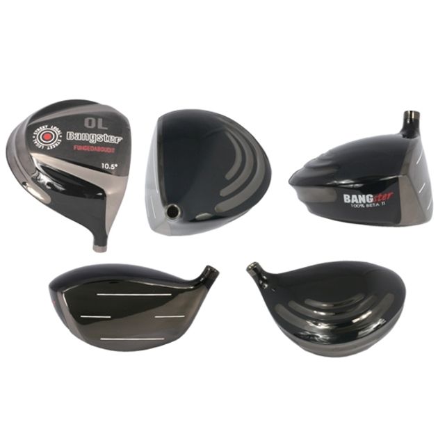 Bang-O-Matic Bangster 100% Beta Titanium Driver 430cc TICN Black - Image 2