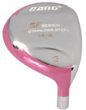 Spring Face Stainless Steel Fairway Wood Pink